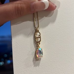 Repurposed Christian Dior Necklace